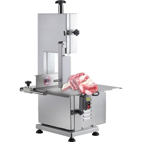 Small Electric Bone Cutting Machine Frozen Meat Cutter Commercial Food Cutting Machine Bone Sawing Machine