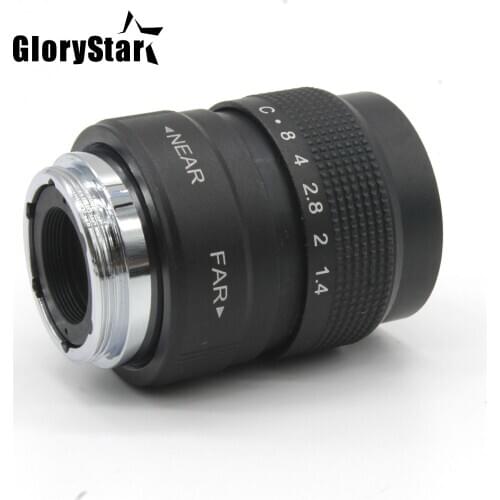 GloryStar 25mm F1.4 CCTV TV C mount Movie Lens for M43 G1 EP1 EP2 GH1 GH2 GF1 GF2 for Olympus for Panasonic