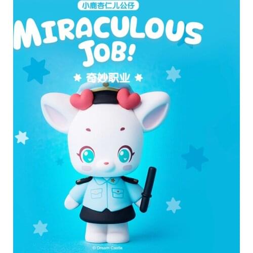 Original Anime Fawn Almond Series Blind Box Guess Bag Action Figure Toys Kawaii Desktop Model Doll Girlfriend Gift Collection