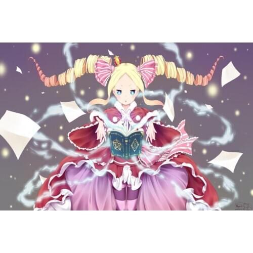 New Arrival Custom ReLife in a different world from zero Poster Home Decoration Fashion Silk Fabric Wall Poster 27X40cm30X45cm