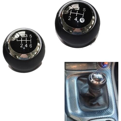 5/6 Speed Leather Manual Gear Shift Knob Head Gear Cover Shift Lever Stick For Toyota Corolla E140 E150 2007 2008 2009 - 2013
