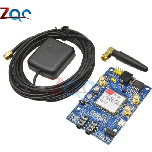SIM808 instead of SIM908 module GSM GPRS GPS Development Board IPX SMA with GPS Antenna available for Raspberry Pi for Arduino