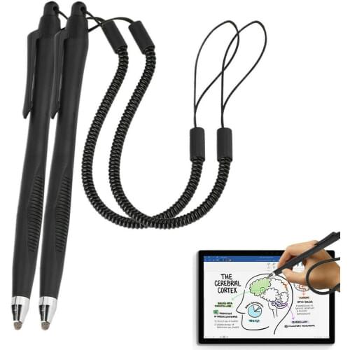 2pcs Touch Capacitive Screen Pens Stylus Universal For Samsung N S For Huawei Mate 9 10 Tablet Phone Pc Writing Drawing Pencil