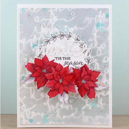 Love Word Background Stencil For DIY Scrapbooking Handicraft Embellishments Card Album Photo Making Template Decor