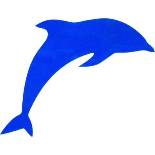 1pcs,2pcs,4pcs,6pcs,12pcs Dolphin Tile, Wall, Window Bathroom Stickers / Decals / Transfers Sticker 5 size