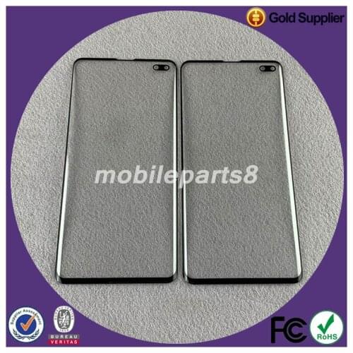 100pcs/lot Free shipping Screen outer Glass for samsung S10plus S10note9 note8 S8plus S9 plus note5 Front Glass Replacement