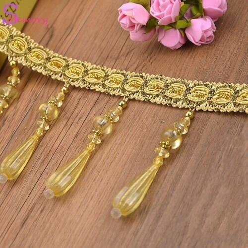 12M Europe beads Curtain Hanging Ball Tie Back Straps Holders Accessories Home Decoration