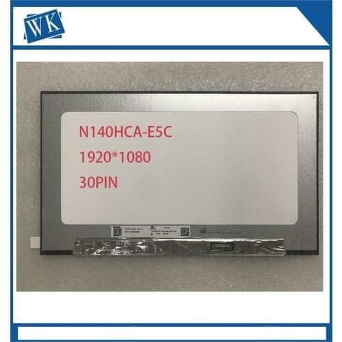 1920X1080 de pantalla IPS para ordenador portátil repuesto de matriz Digital D/PN 08KN8F 8KN8F 14,0 NV140FHM-N4T... N140HCA-E5C