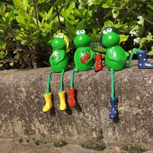 3 Pcs Hanging Feet Frog Resin Garden Ornaments Cute Creative Resin Crafts Home Decor Landscape Decoration JY09 21 Dropship