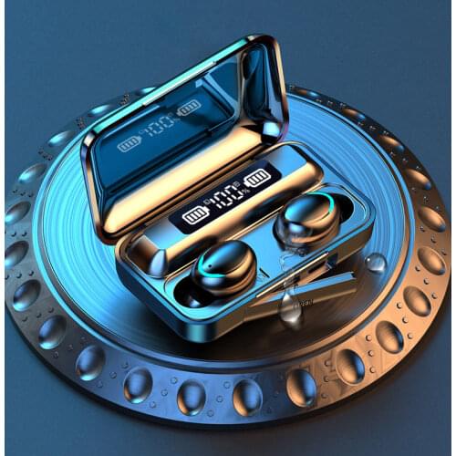 Tws Wireless Headset Bluetooth 5.0 Earphone Active Noise Cancellation Bass Stereo Earbuds Mini in Ear Dual Mic With Charge box