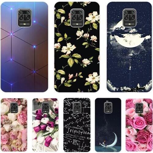 For Xiaomi Redmi Note 9 Case Soft Tpu Phone Back On Redmi Note 9 Pro Silicon Cover Redmi Note9 Pro Note9Pro Bumper Shell Funda