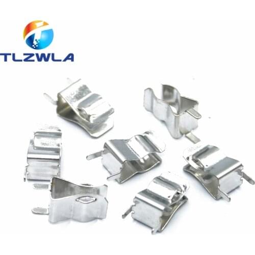 100pcs 6x30mm fuseholders 6X30 Fuse tube support fuse holder for 6*30 insurance fuse Clip