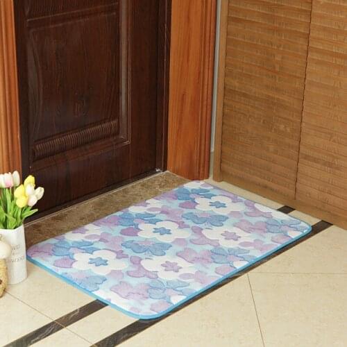 Doormat Doormat Doormat Outdoor Carpet Household Kitchen Bathroom Water Absorption Antiskid Toilet Foot Mat Childrens Room Mat
