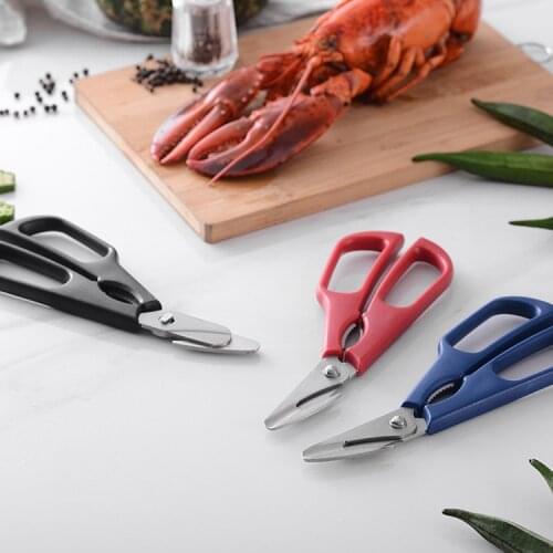 Lobster and Crab Kitchen Scissors Seafood Scissors Can Disassemble Type Shrimp Scissors Crab Scissors