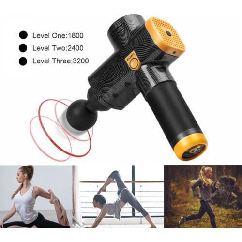 A2 Massage Gun Massage Muscles Relaxation At Deep Dynamic Therapy Vibrator body Muscle Massager electric Portable Package