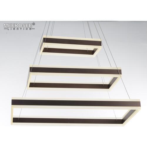 Newest LED Pendant Lights 3 Rectangles Modern Pendant Lamp For Living Dining room LED Lustre Drop Luminaires Lighting