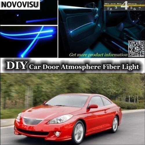 NOVOVISU For TOYOTA Camry Solara Mark V interior Ambient Light Atmosphere Fiber Optic Lights Inside Door Panel illumination