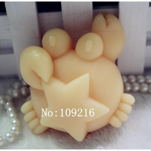 Wholesale!!!1pcs Constellation Cancer(zx842) Silicone Handmade Soap Mold Crafts DIY Mould