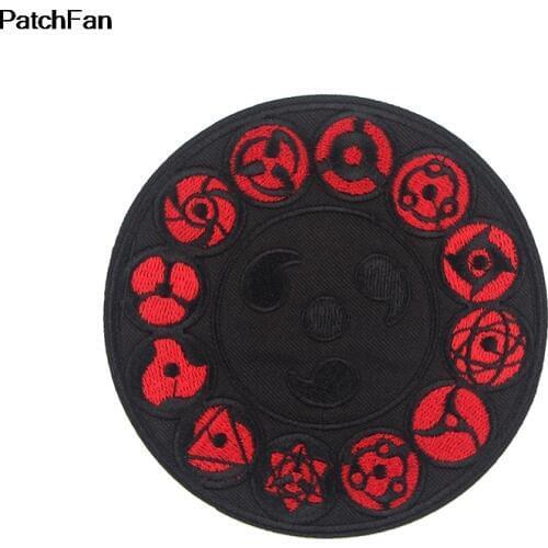 Patchfan Anime embroidery cartoon Applique patches stickers sew on shirt clothing para jacket badge iron on t-shirt A2740
