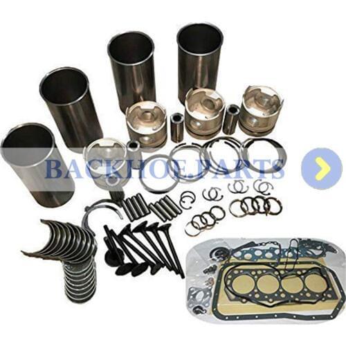 Overhaul Rebuild Kit for Nissan Engine BD30 Hitachi Excavator EX60-2 EX60-3 EX60-5