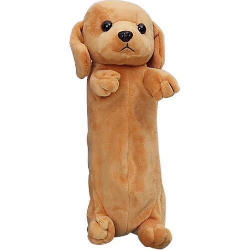 School pencil case Dog pencilcase Shop School bag Girl pencil case plumier Cartoon material school pencil box Golden Retriever