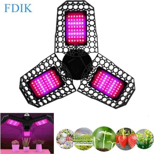 Led Light Bulb E27 Phytolamp For Plants Indoor Lighting Grow Light Full Spectrum Foldable Lamp For Plants Quantum Board