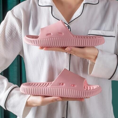 Slippers womens slippers at home indoor lovers bathroom soft bottom quiet slippers mens shoes home slippers for men