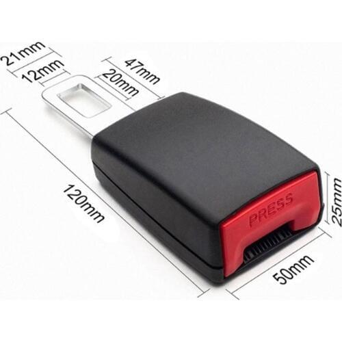 2020 New Car Seat Belt Buckle Clip Extender Car Safety Insuance Belts Extender Safety Belt Buckles Extension Accessories