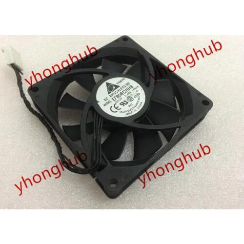 Delta Electronics EFB0812HHB 6S74 DC 12V 0.40A 80x80x15mm Server Cooling Fan