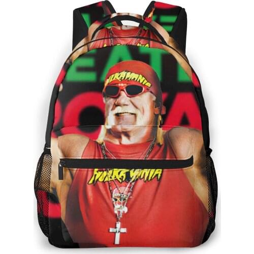 Wwf Wrestling Wrestler Backpack for Girls Boys Travel RucksackBackpacks for Teenage school bag