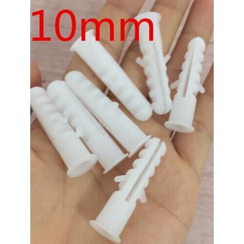 10mm screws nylon bulge anchor rubber plug anti-skid expansion tube