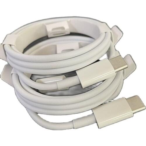 10pcs/lot PD fast charging usb c cable 1m 2m for iPhone 12 11 pro max Xs 8 pin to Type C Macbook to phone with retail box