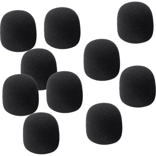 10 X Mic Microphone Windshield Made of Sponge Sponge, for Audio Technica And Others