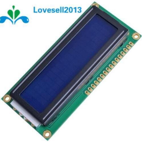 1602 16x2 Character LCD Display Module HD44780 Controller Blue Blacklight