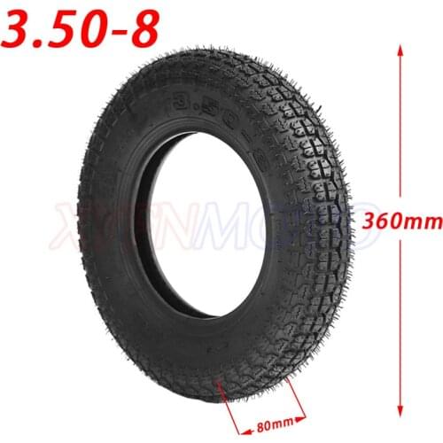 3.50-8 Tyre Inner Tube For Go Kart Tire Cart Mini Bike Lawn Mower Trailer Carts Scooter Monkey bike tire
