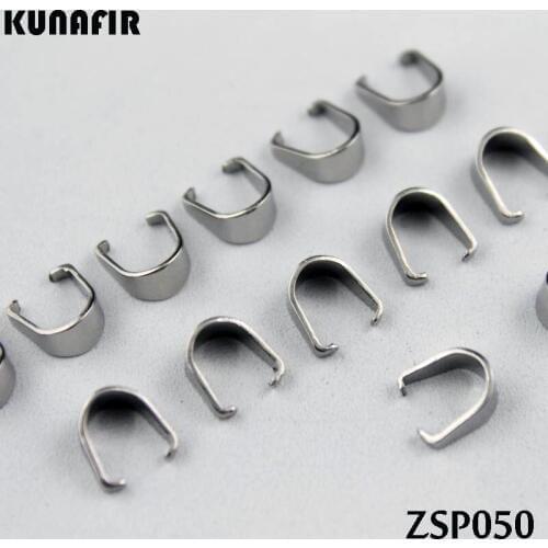 4.1x7.8mm stainless steel hook pandent accessories jewelry DIY parts 300pcs ZSP050