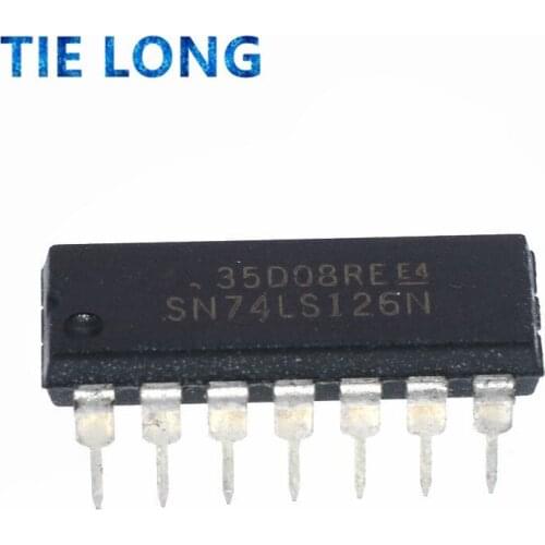 10PCS/LOT NEW 74LS126 SN74LS126N DIP-14 Buffer Chip