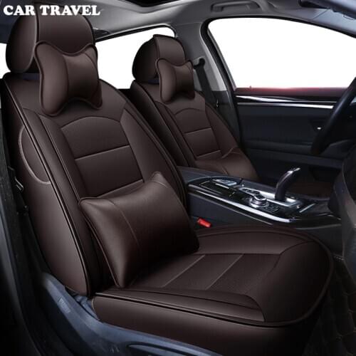 CAR TRAVEL custom real leather car seat cover for BMW F10 F11 F15 F16 F20 F25 F30 F34 E60 E70 E90 1 3 4 5 7 Series GT X1 X3 X4