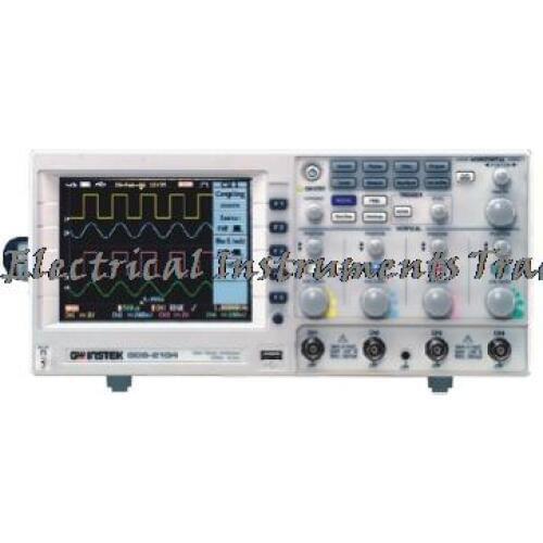 Fast arrival Gwinstek Digital Oscilloscope GDS-2064 with 1GSa/s maximum Real-Time Sample Rate, 60MHz, 4 channel,5.6intch