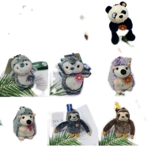 Exquisite animal dolls pretty new lifelike cute Decorations fevarite Baby bed pendant plush toy soft Keychain fans funny gift