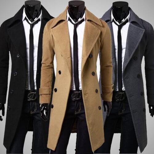 KUCLUT Mens Long Coats