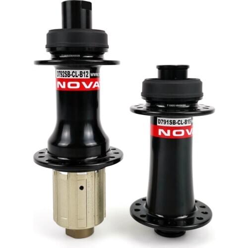 Novatec D791SB-CL-B15 D792SB-CL-B12 Boost center lock Road/MTB disc brake hubs 15X110m 12X148mm compatible shiman0 and XD/XX1