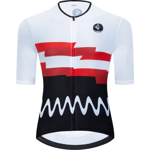 Summer New Geeklion Non-Neck 2020 Bicycle Clothing Short Sleeves Racing Fit Ropa-Ciclismo Cycling Bike Jersey
