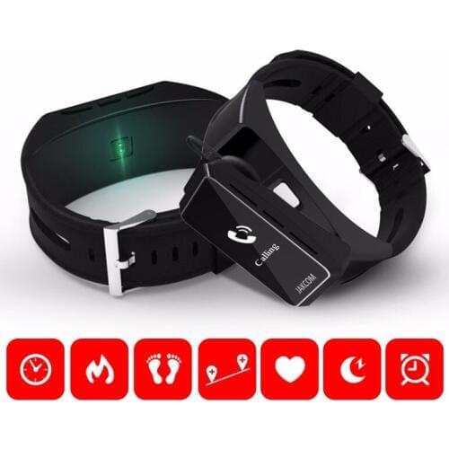 Original Jakcom B3 Smart Band Watch 2 In 1 Bluetooth Smart Bracelet + Bluetooth Headset Wristbands For Android/IOS Smartphones