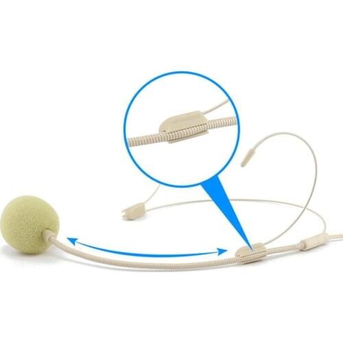 Wired Microphone Headset Teacher Tour Guide Performance 3.5mm Dual Hook Head MIC микрофон