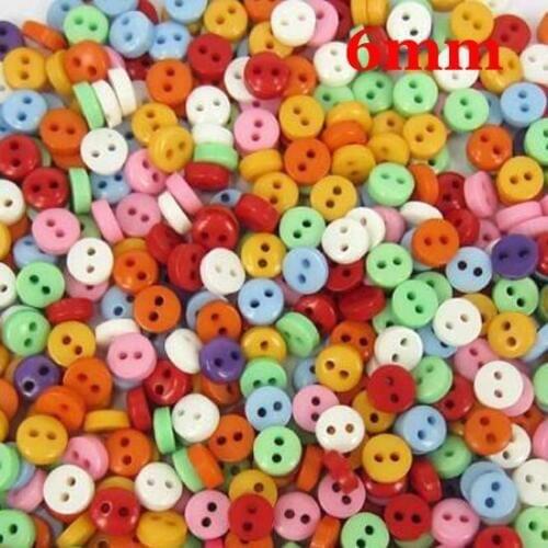 300Pcs Mixed Round Resin Sewing Buttons For Cloth Flatback Cabochon Scrapbooking Crafts Knopf Bouton Decor Diy Accessories