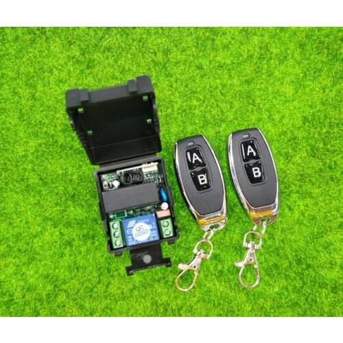 Rf AC85V 110V 120V AC 220 V 240V 1 CH wireless relay remote control light switch 1 Receiver +2 transmitter