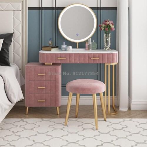 Light luxury net red creative dressing chair Nordic style personality fashion dressing stool bedroom modern minimalist bay windo