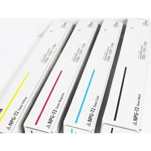 NPG-72 G72 Toner Cartridge for Canon C7565 C7570 C7580 C7565i C7570i C7580i