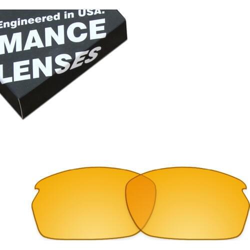 ToughAsNails Resist Seawater Corrosion Replacement Lenses for Oakley Carbon Shift Sunglasses Clear Yellow Color